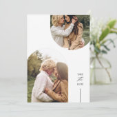 Cartes de mariage 'Double Arch Save the Date' (Debout devant)