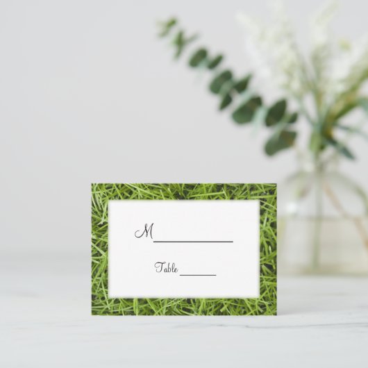 Cartes de Mariage du Jardin vert (Debout devant)