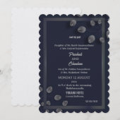 Cartes de mariage élégantes (Devant / Derrière)