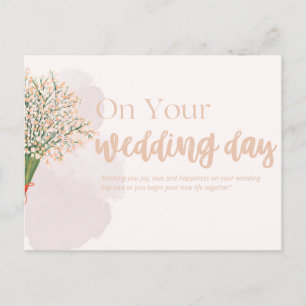 Cartes de mariage - Élégantes Félicitations de Mar