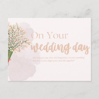 Cartes de mariage - Élégantes Félicitations de Mar