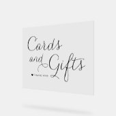 Cartes de mariage et cadeaux Black Sweet Calligrap (Angle)