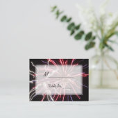 Cartes de Mariage Fireworks (Debout devant)