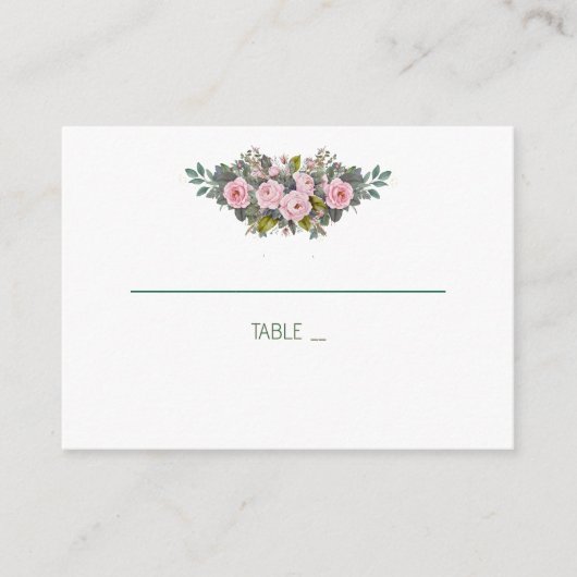 Cartes de Mariage flou (Devant)