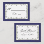 Cartes de Mariage frontalier Royal Tiara (Devant / Derrière)