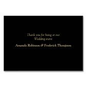 Cartes de mariage gothique - Steampunk sur des car (Dos)