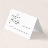 Cartes de Mariage minimaliste Script - Élégance (Front)