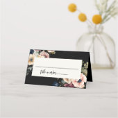Cartes de Mariage Moody Floral (Devant)