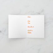 Cartes de mariage motard ou Cartes de mariage à mo (Intérieur)