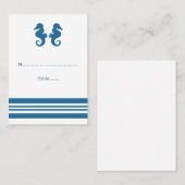 Cartes de Mariage Nautique (Devant / Derrière)