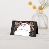 Cartes de Mariage personnalisables Dark and Moody (Dos)