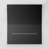 Cartes de Mariage personnalisables Dark and Moody (Intérieur déplié)