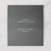 Cartes de Mariage pliées du tableau de bord (Extérieur déplié)