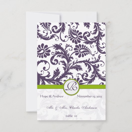 Cartes de mariage pour tente pliable à faire soi-m (Dos)