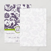 Cartes de mariage pour tente pliable à faire soi-m (Devant / Derrière)