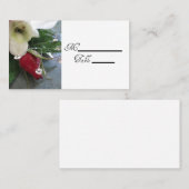Cartes de Mariage rose (Devant / Derrière)