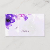 Cartes de Mariage Rose violet (Dos)