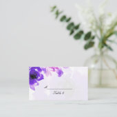 Cartes de Mariage Rose violet (Debout devant)