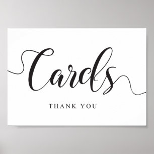 Cartes de Mariage Signe. Poster de la boîte postal