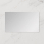 Cartes de Mariage Silver Elegance (Dos)