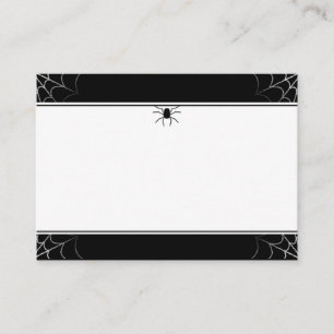 Cartes de mariage Spider & Web BLANC