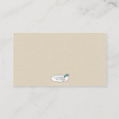 Cartes de Mariage Succulentes Sage (Dos)