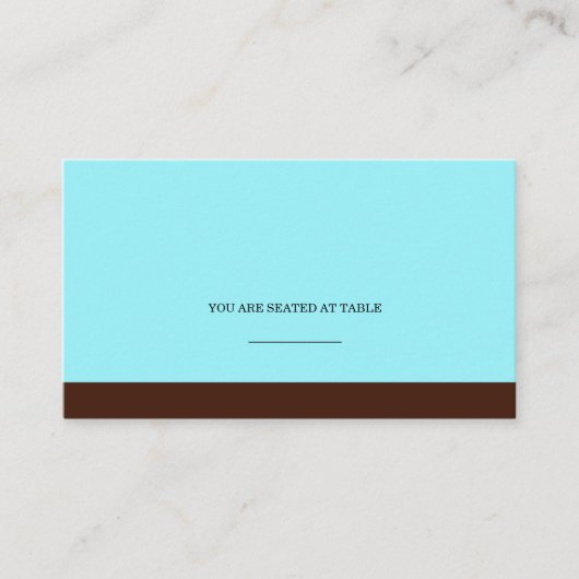 Cartes de Mariage Tiffany et Brown (Devant)