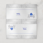 Cartes de Mariage uniques, amour et coeur (Extérieur déplié)