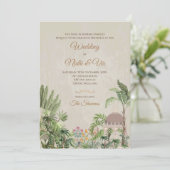 Cartes de Mariages indiennes faire-part de mariage (Debout devant)