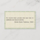 Cartes de médias personnalisées par colibri de (Dos)