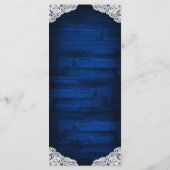 Cartes de menu de mariage en pot Mason tournesol e (Dos)