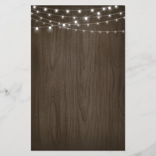 Cartes de menu de mariage rustique au jarres de ma (Dos)