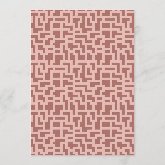 Cartes de menu du Mariage de conception personnali (Dos)