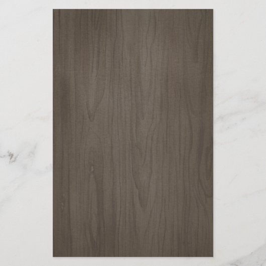 Cartes de menu du Mariage rustique Mountain Elegan (Dos)