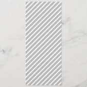 Cartes de menu Mariage pour pivoines roses (Dos)