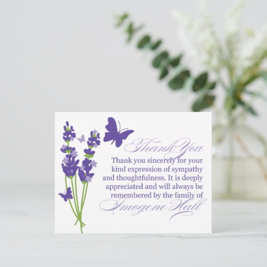 Cartes de Merci (Debout devant)