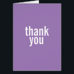 Cartes de Merci bat mitzvah {Purple}<br><div class="desc"></div>