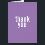 Cartes de Merci bat mitzvah {Purple}<br><div class="desc"></div>