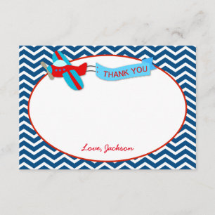 Cartes de Merci d'avion