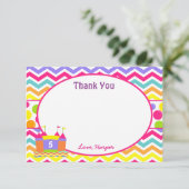 Cartes de Merci de Chambre de rebond (Debout devant)