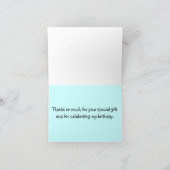 Cartes de Merci de chiens d'arrêt d'or (Intérieur)