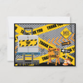 Cartes de Merci de construction (Dos)