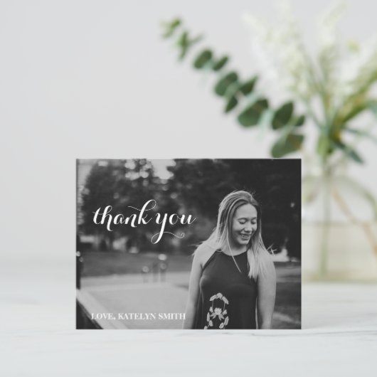 Cartes de Merci de diplôme (Debout devant)