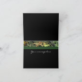 Cartes de Merci de mariage de Camo de chasse - (Intérieur)
