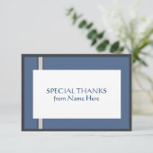 Cartes de Merci de Mitzvah de barre (Debout devant)