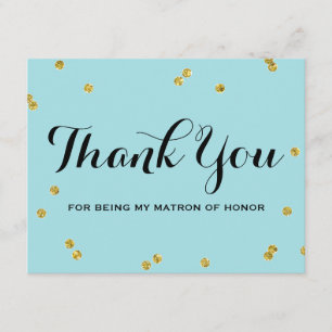 Cartes de Merci d'honneur d'infirmière du bleu