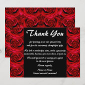 Cartes de Merci - personnalisables (Devant / Derrière)