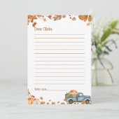 Cartes de message de capsule temporelle Little Pum (Debout devant)