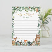 Cartes de message de la capsule de temps des anima (Debout devant)