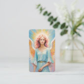 Cartes de message de l'oracle de l'ange vierge (Debout devant)